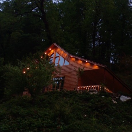 کلبه چوبی ماهلین