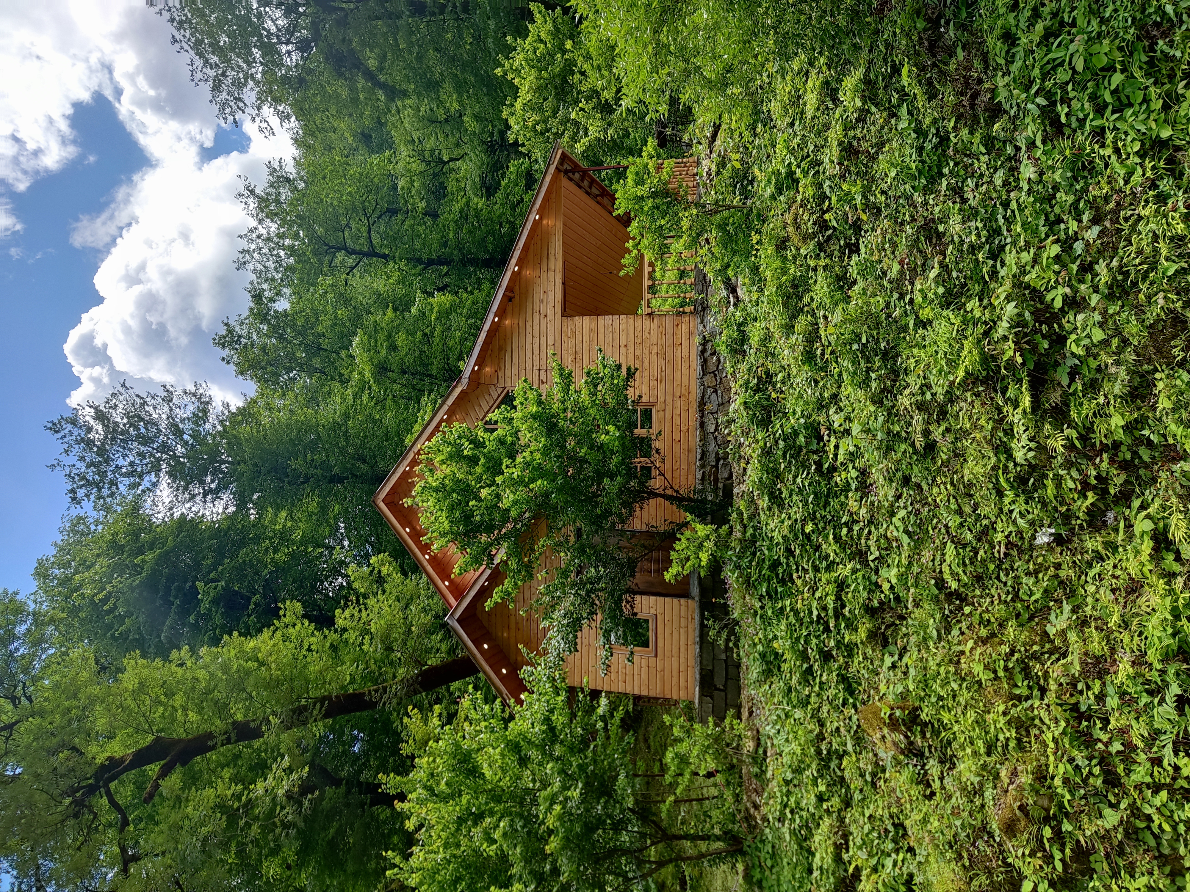 کلبه چوبی ماهلین